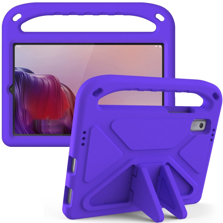 For Lenovo Tab M9 2023 Handle Portable EVA Shockproof Tablet Case(Purple) - Lenovo by PMC TechLife | Online Shopping South Africa | PMC TechLife | Buy Now Pay Later Mobicred
