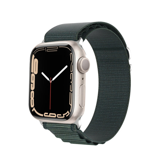 For Apple Watch SE 40mm DUX DUCIS GS Series Nylon Loop Watch Band(Green) - Watch Bands by DUX DUCIS | Online Shopping South Africa | PMC Jewellery | Buy Now Pay Later Mobicred