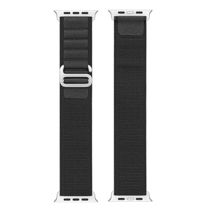 For Apple Watch Series 4 40mm DUX DUCIS GS Series Nylon Loop Watch Band(Black) - Watch Bands by DUX DUCIS | Online Shopping South Africa | PMC Jewellery | Buy Now Pay Later Mobicred