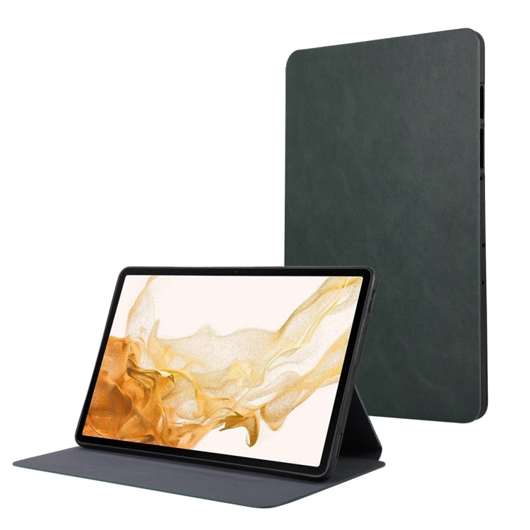 For Samsung Galaxy Tab S10 FE / S9 FE / S9 TPU Flip Tablet Protective Leather Case(Green) - Galaxy Tab S9 FE by PMC Jewellery | Online Shopping South Africa | PMC Jewellery | Buy Now Pay Later Mobicred