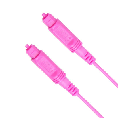 25m EMK OD2.2mm Digital Audio Optical Fiber Cable Plastic Speaker Balance Cable(Pink) - Audio Optical Cables by EMK | Online Shopping South Africa | PMC Jewellery | Buy Now Pay Later Mobicred