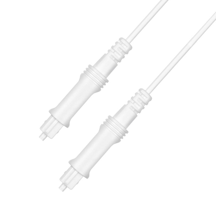 25m EMK OD2.2mm Digital Audio Optical Fiber Cable Plastic Speaker Balance Cable(White) - Audio Optical Cables by EMK | Online Shopping South Africa | PMC Jewellery | Buy Now Pay Later Mobicred