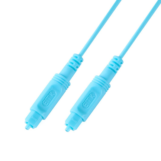 30m EMK OD2.2mm Digital Audio Optical Fiber Cable Plastic Speaker Balance Cable(Sky Blue) - Audio Optical Cables by EMK | Online Shopping South Africa | PMC Jewellery | Buy Now Pay Later Mobicred