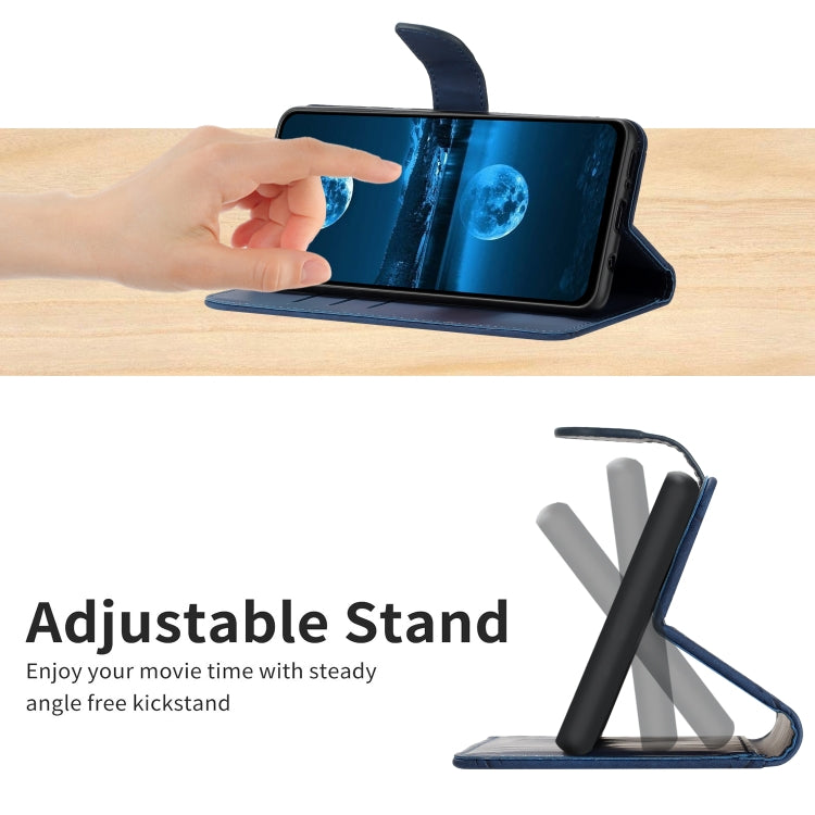 For Google Pixel 9 Pro Stitching Embossed Leather Phone Case(Blue) - Google Cases by PMC TechLife | Online Shopping South Africa | PMC TechLife | Buy Now Pay Later Mobicred