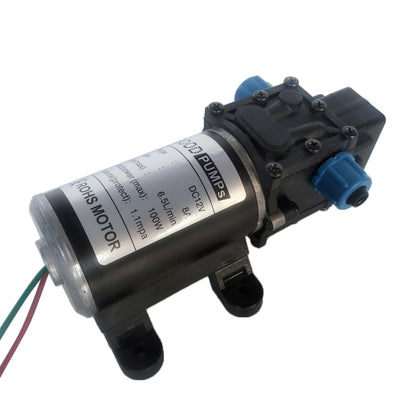 DC24V 100W Smart Double Thread Positive Pump Diaphragm 8L Atomizing Spray Water Pump for Car Washing / Irrigation - Car washing supplies by PMC Jewellery | Online Shopping South Africa | PMC Jewellery | Buy Now Pay Later Mobicred