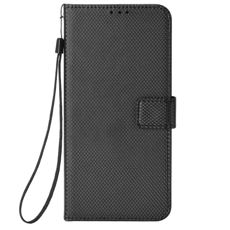 For Blackview Oscal C30 / C30 Pro Diamond Texture Leather Phone Case(Black) - free shipping - PMC TechLife - Order now!