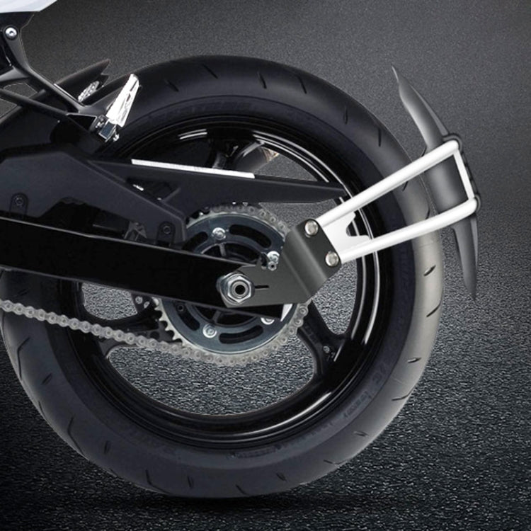 Motorcycle Stainless Steel Modified Rear Wheel Fender Dustproof Splash Flaps Mudguards Fender Guard, Style:A Style Foot - Others by PMC Jewellery | Online Shopping South Africa | PMC Jewellery | Buy Now Pay Later Mobicred