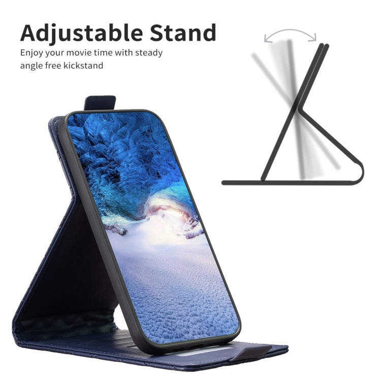For Nokia G42 5G Diamond Lattice Vertical Flip Leather Phone Case(Blue) - Nokia Cases by PMC TechLife | Online Shopping South Africa | PMC TechLife