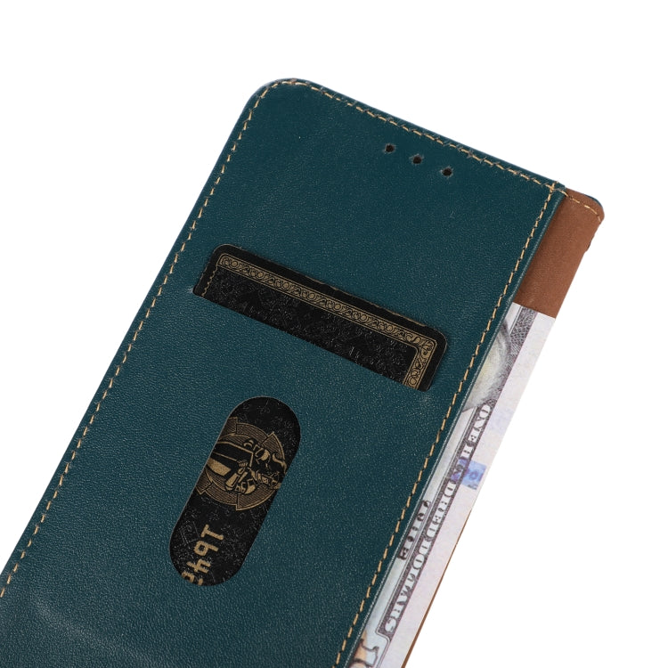 For Honor 90 KHAZNEH Nappa Top Layer Cowhide Leather Phone Case(Green) - Honor Cases by PMC TechLife | Online Shopping South Africa | PMC TechLife | Buy Now Pay Later Mobicred