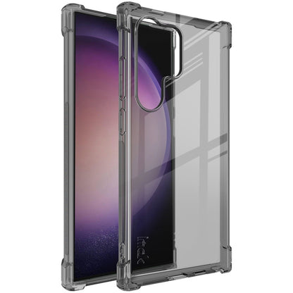 For Samsung Galaxy S24 Ultra 5G imak Shockproof Airbag TPU Phone Case(Transparent Black) - Galaxy S24 Ultra 5G Cases by imak | Online Shopping South Africa | PMC Jewellery | Buy Now Pay Later Mobicred