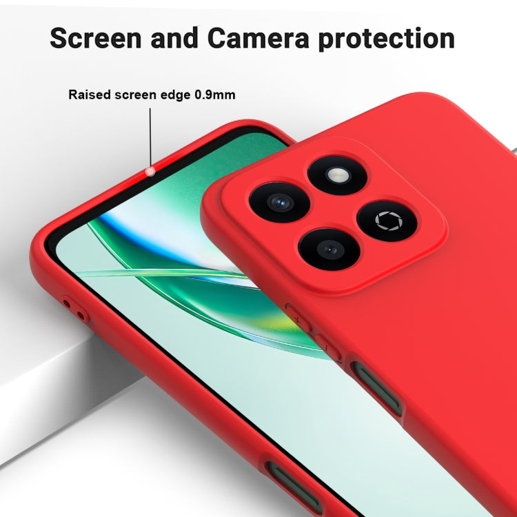 For Honor 200 Smart Solid Color Liquid Silicone Dropproof Full Coverage Phone Case(Red) - free shipping - PMC TechLife - Order now!