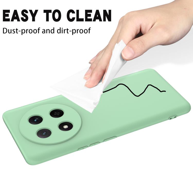 For Honor Magic7 Lite Solid Color Liquid Silicone Dropproof Full Coverage Phone Case(Green) - free shipping - PMC TechLife - Order now!