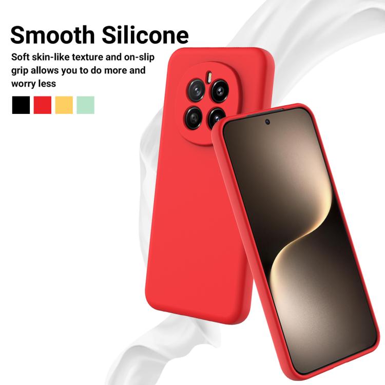 For Honor Magic7 Solid Color Liquid Silicone Dropproof Full Coverage Phone Case(Red) - free shipping - PMC TechLife - Order now!