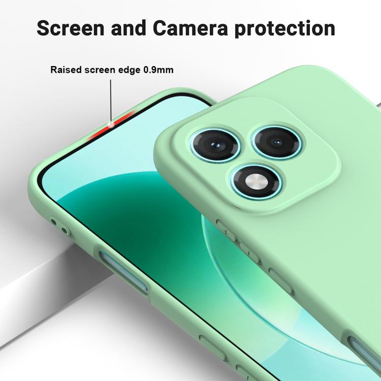For Honor 400 Lite Global Solid Color Liquid Silicone Dropproof Full Coverage Phone Case(Green) - free shipping - PMC TechLife - Order now!