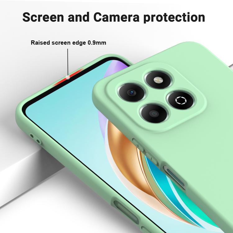 For Honor X6c 4G Solid Color Liquid Silicone Dropproof Full Coverage Phone Case(Green) - free shipping - PMC TechLife - Order now!