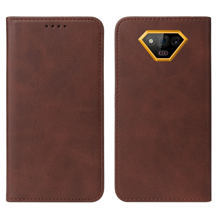 For Ulefone Armor X13 Magnetic Closure Leather Phone Case(Brown) - Ulefone Cases by PMC Jewellery | Online Shopping South Africa | PMC Jewellery | Buy Now Pay Later Mobicred