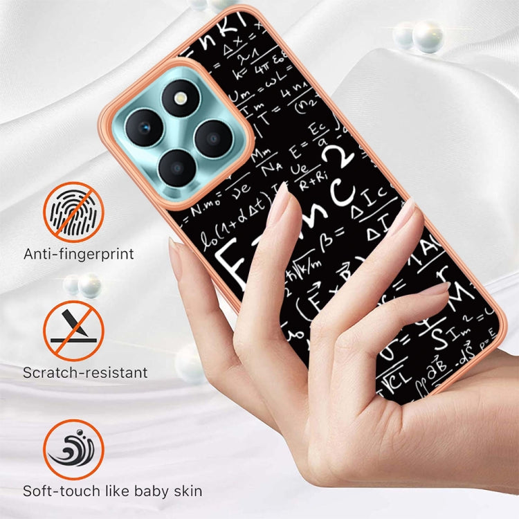 For Honor X6a Electroplating Marble Dual-side IMD Phone Case(Equation) - free shipping - PMC TechLife - Order now!