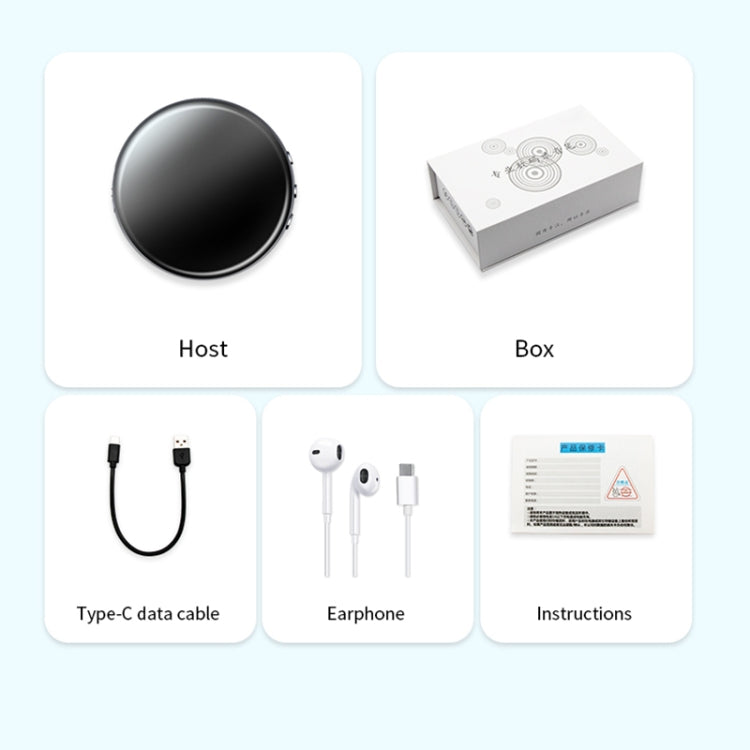 JNN M29 Portable Noise Reduction Smart Voice Control Magnetic Recorder, Memory:32GB - Recording Pen by JNN | Online Shopping South Africa | PMC TechLife | Buy Now Pay Later Mobicred