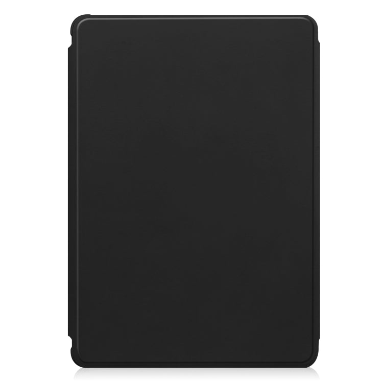 For Samsung Galaxy Tab S9 360 Rotation Transparent Smart Leather Case with Keyboard(Black) - Galaxy Tab S9 Cases by PMC Jewellery | Online Shopping South Africa | PMC Jewellery | Buy Now Pay Later Mobicred