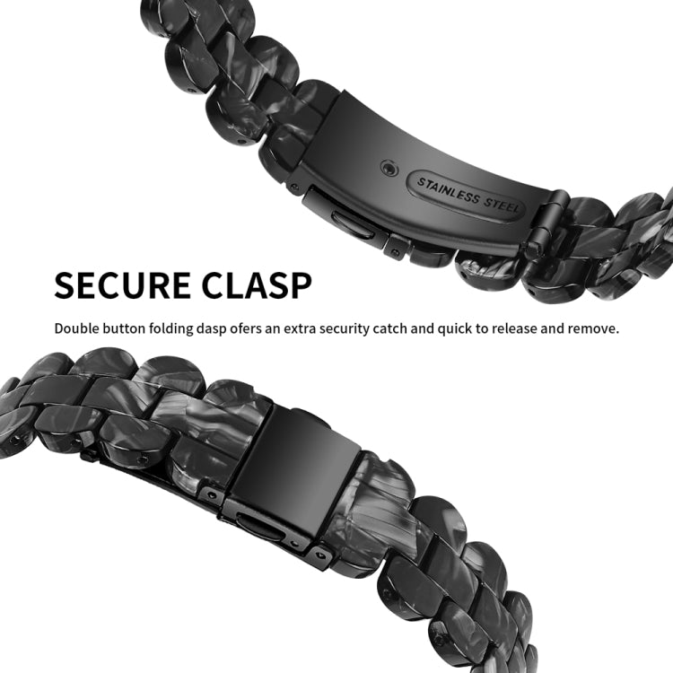 For Fitbit Inspire 3 Oval Resin Replacement Watch Band(Black Flower) - free shipping - PMc TechLife - Order now!