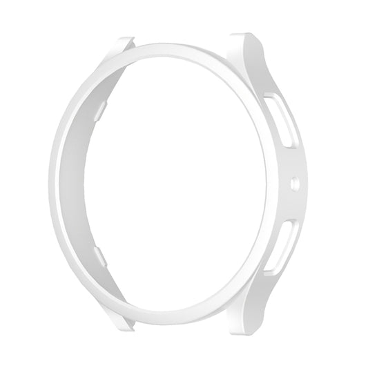 For Samsung Galaxy Watch 6 40mm Half-inclusive PC Watch Protective Case(White) - Watch Cases by PMC Jewellery | Online Shopping South Africa | PMC Jewellery