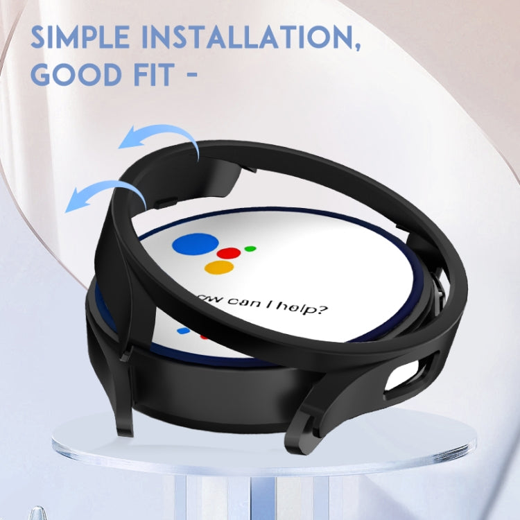 For Samsung Galaxy Watch 6 40mm Half-inclusive PC Watch Protective Case(Midnight Blue) - Watch Cases by PMC TechLife | Online Shopping South Africa | PMC TechLife