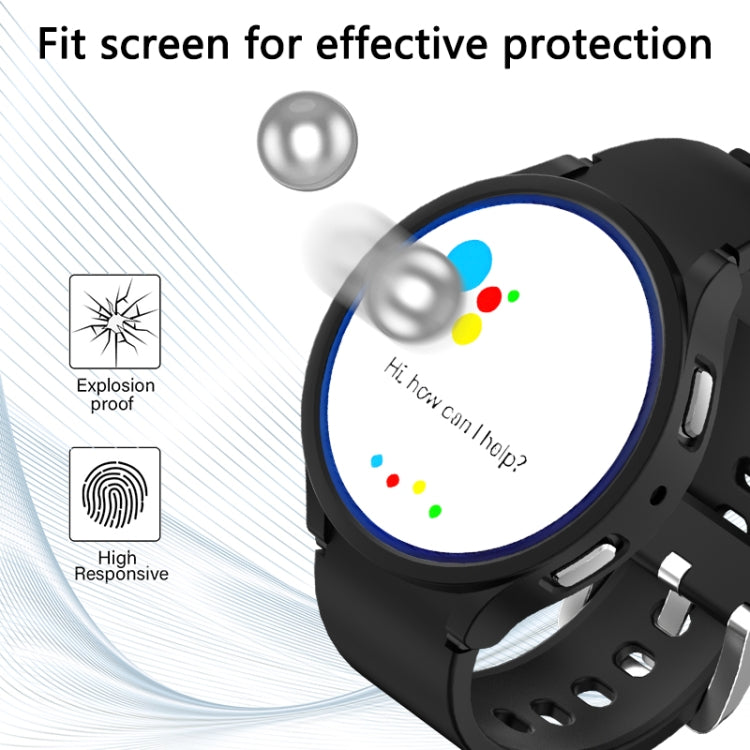 For Samsung Galaxy Watch 6 40mm Half-inclusive PC Watch Protective Case(Midnight Blue) - Watch Cases by PMC TechLife | Online Shopping South Africa | PMC TechLife