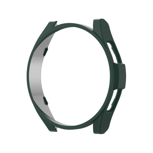 For Samsung Galaxy Watch 6 Classic 43mm Half-inclusive PC Watch Protective Case(Dark Green) - Watch Cases by PMC Jewellery | Online Shopping South Africa | PMC Jewellery