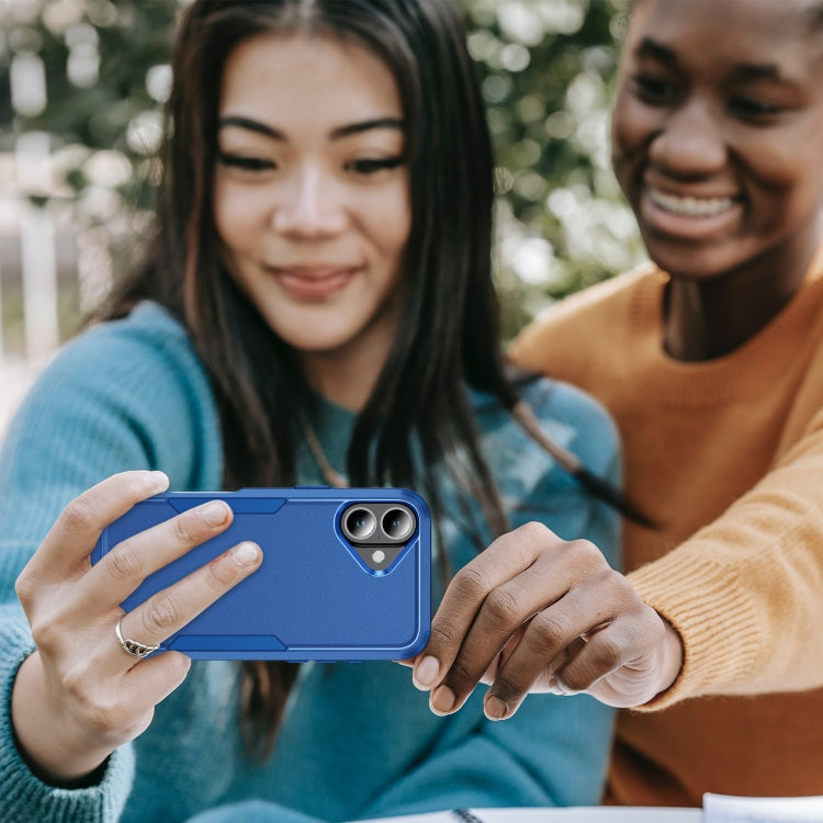 For iPhone 16 Plus Commuter Shockproof TPU + PC Phone Case(Royal Blue) - iPhone 16 Plus Cases by PMC TechLife | Online Shopping South Africa | PMC TechLife | Buy Now Pay Later Mobicred