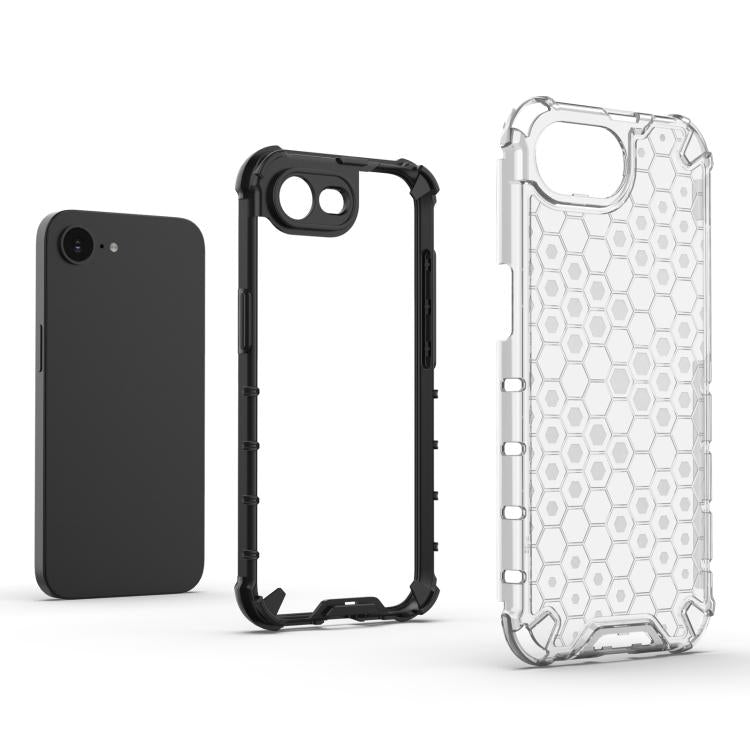 For iPhone 16e Honeycomb Shockproof Phone Case(Green) - iPhone 16e Cases by PMC TechLife | Online Shopping South Africa | PMC TechLife | Buy Now Pay Later Mobicred