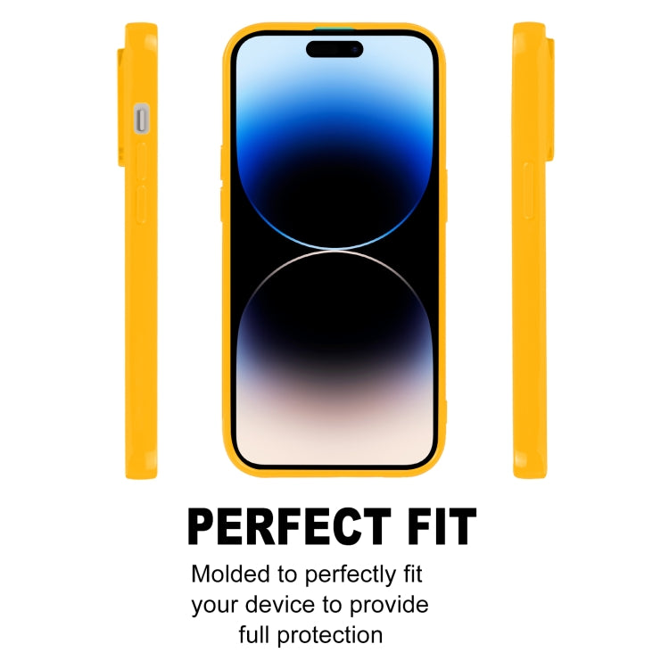 For iPhone 15 Pro Max GOOSPERY PEARL JELLY Shockproof TPU Phone Case(Yellow) - iPhone 15 Pro Max Cases by GOOSPERY | Online Shopping South Africa | PMC Jewellery | Buy Now Pay Later Mobicred