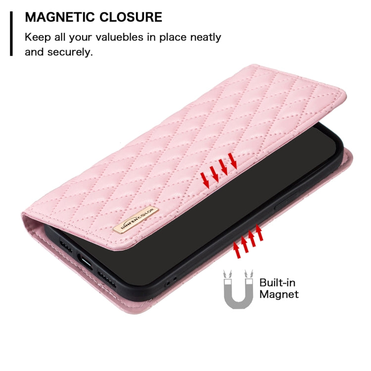 For OPPO A79 5G Diamond Lattice Magnetic Leather Flip Phone Case(Pink) - OPPO Cases by PMC Jewellery | Online Shopping South Africa | PMC Jewellery | Buy Now Pay Later Mobicred