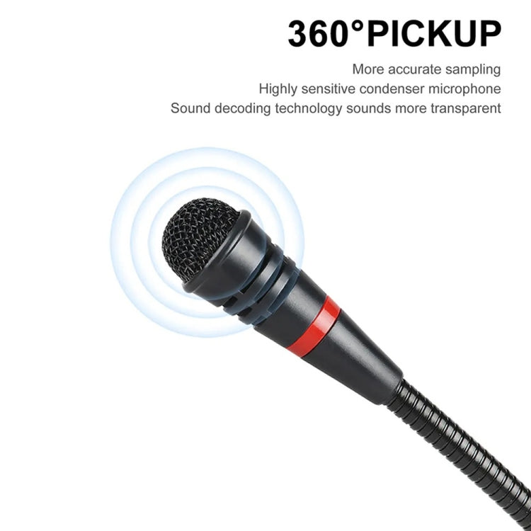 XTUGA A140-C Wireless Microphone System 4-Channel UHF Four Conference Mics(UK Plug) - Microphone by XTUGA | Online Shopping South Africa | PMC Jewellery | Buy Now Pay Later Mobicred