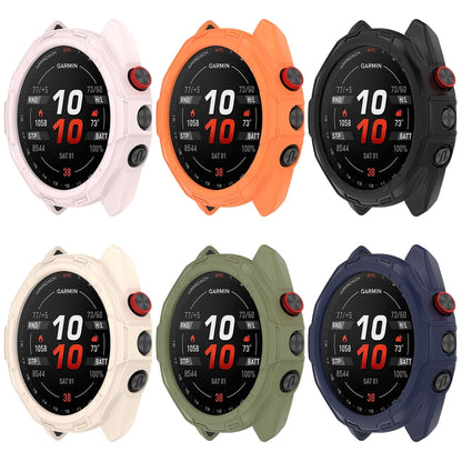 For Garmin Approach S70 47mm Armor Hollow Watch Protective Case(Starlight Color) - Watch Cases by PMC Jewellery | Online Shopping South Africa | PMC Jewellery
