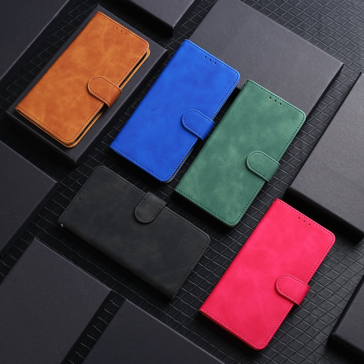 For Blackview A200 Pro Skin Feel Magnetic Flip Leather Phone Case(Black) - More Brand by PMC TechLife | Online Shopping South Africa | PMC TechLife