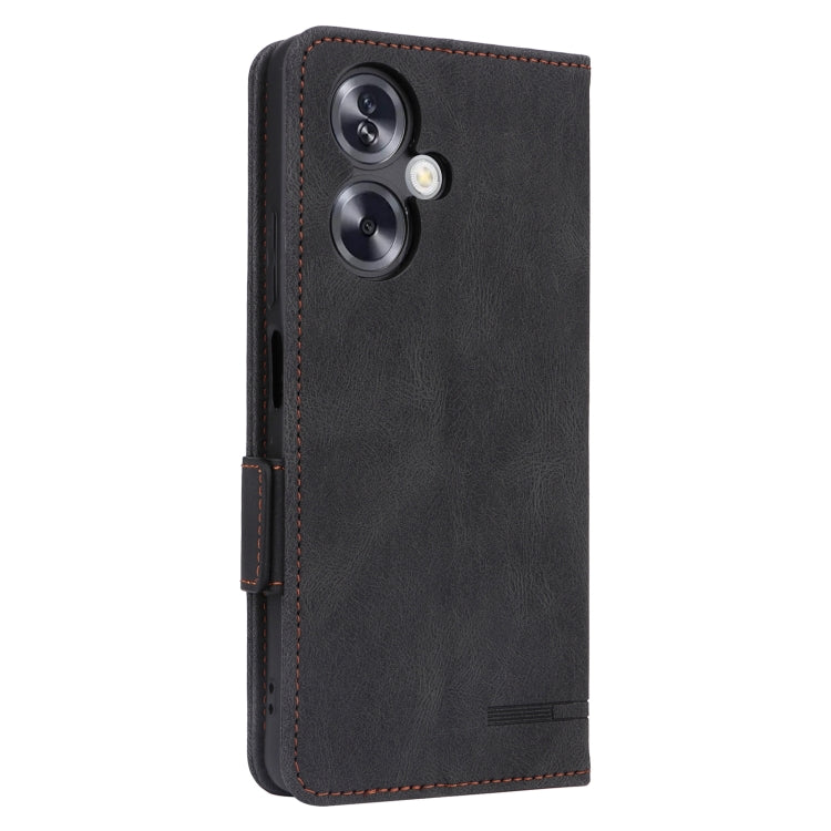 For OPPO A79 5G Magnetic Clasp Leather Phone Case(Black) - free shipping - PMC TechLife - Order now!