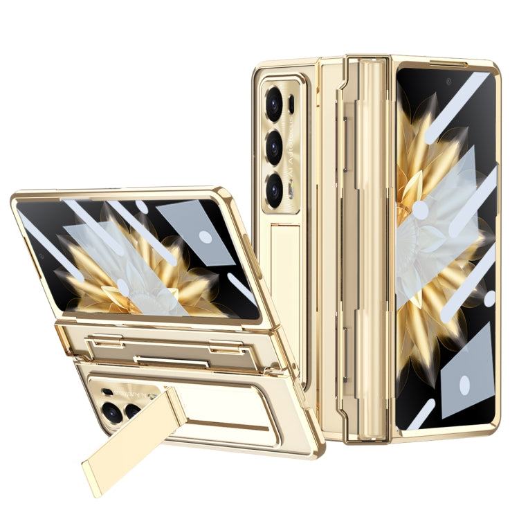 For Honor Magic V2 Phantom Armor Series Integrated Folding Phone Case(Gold) - Honor Cases by PMC TechLife | Online Shopping South Africa | PMC TechLife
