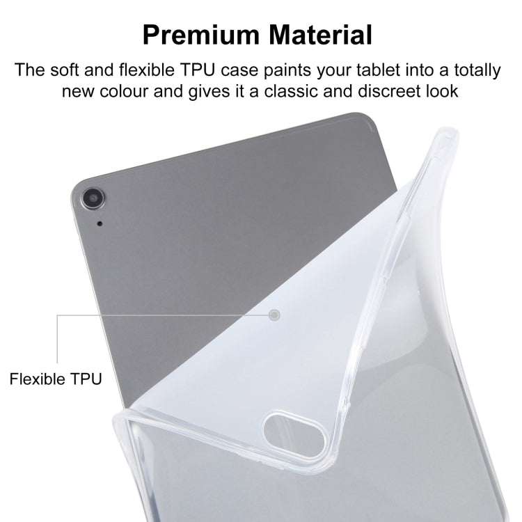 For Samsung Galaxy Tab S9 TPU Tablet Case(Frosted Clear) - Galaxy Tab S9 Cases by PMC Jewellery | Online Shopping South Africa | PMC Jewellery | Buy Now Pay Later Mobicred