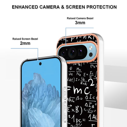 For Google Pixel 9 Pro XL Electroplating Dual-side IMD Phone Case(Equation) - Google Cases by PMC Jewellery | Online Shopping South Africa | PMC Jewellery | Buy Now Pay Later Mobicred