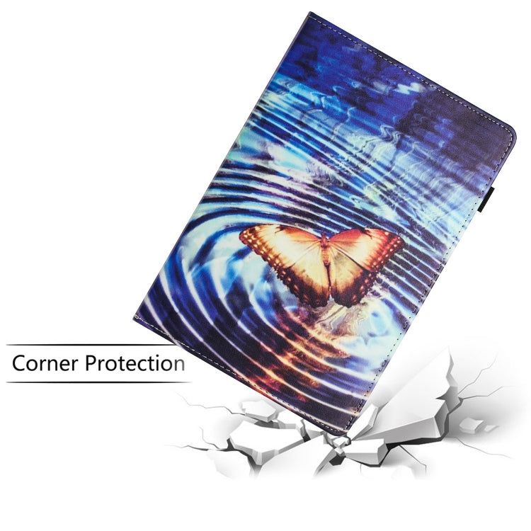 For iPad Pro 11 2024 Sewing Litchi Texture Smart Leather Tablet Case(Butterfly) - iPad Pro 11 2024 Cases by PMC TechLife | Online Shopping South Africa | PMC TechLife | Buy Now Pay Later Mobicred