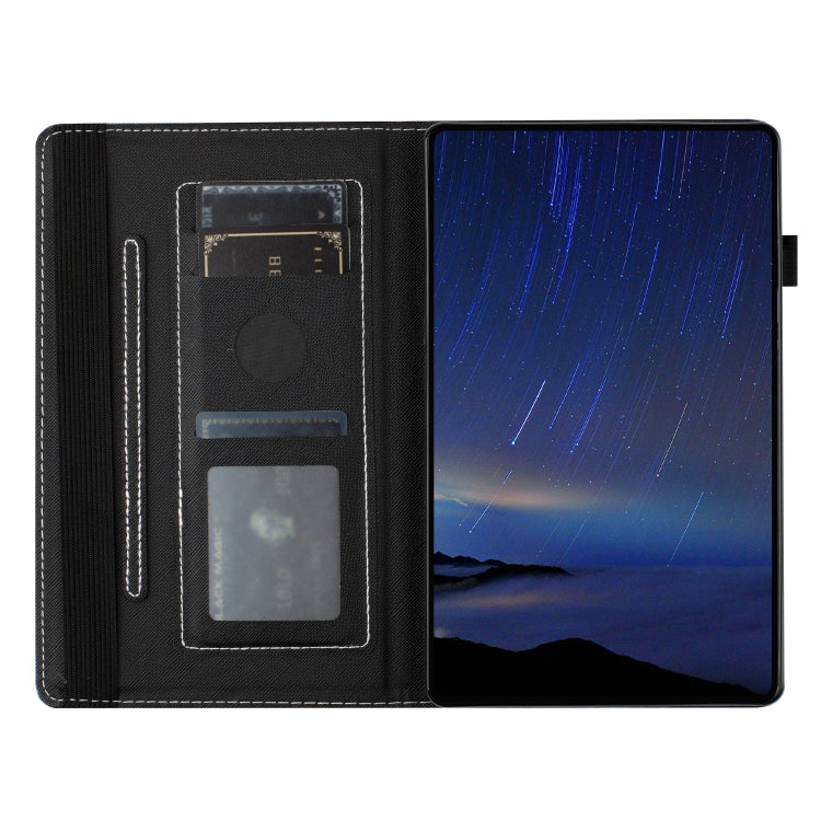 For iPad Pro 11 2024 Sewing Litchi Texture Smart Leather Tablet Case(Wolf) - iPad Pro 11 2024 Cases by PMC TechLife | Online Shopping South Africa | PMC TechLife | Buy Now Pay Later Mobicred