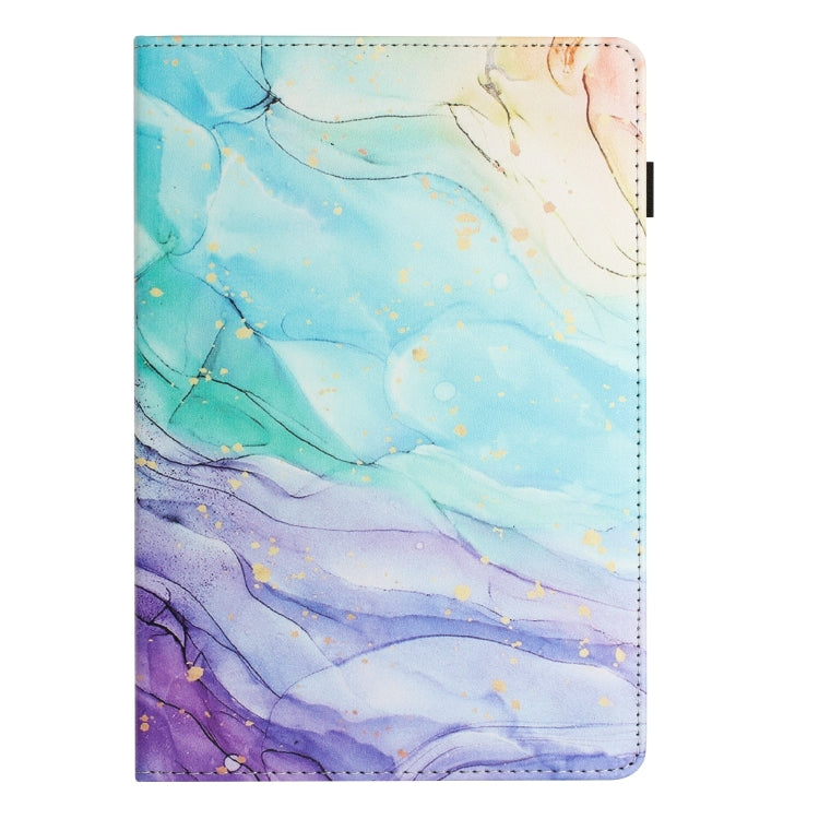 For Lenovo Tab M10 Sewing Litchi Texture Smart Leather Tablet Case(Oil Painting) - Lenovo by PMC TechLife | Online Shopping South Africa | PMC TechLife | Buy Now Pay Later Mobicred