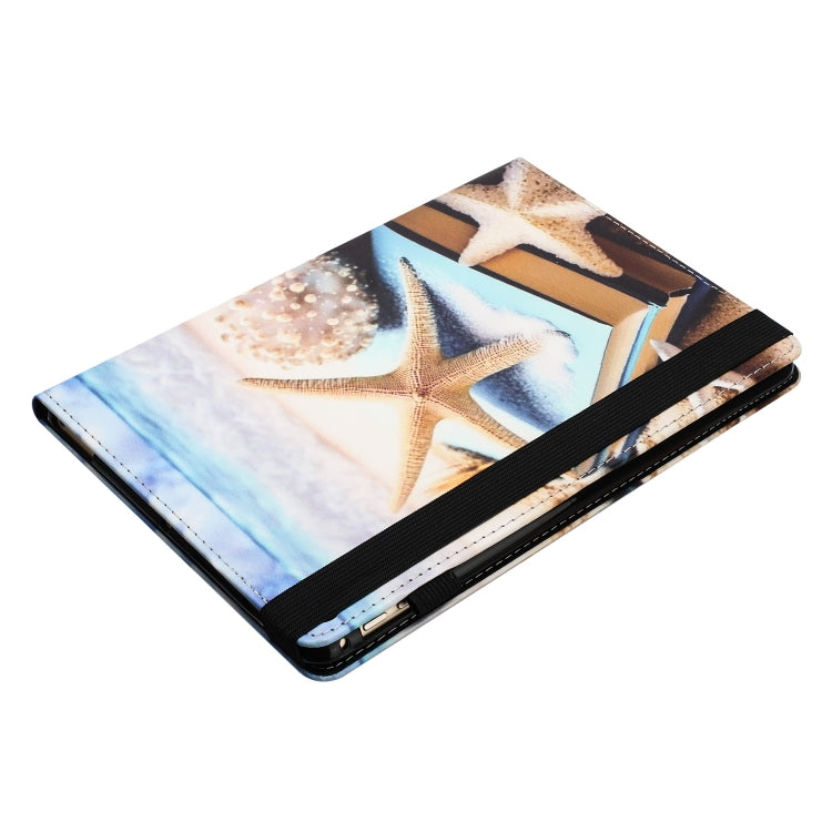 For Huawei MediaPad T3 10 Sewing Litchi Texture Smart Leather Tablet Case(Starfish) - Huawei by PMC TechLife | Online Shopping South Africa | PMC TechLife | Buy Now Pay Later Mobicred