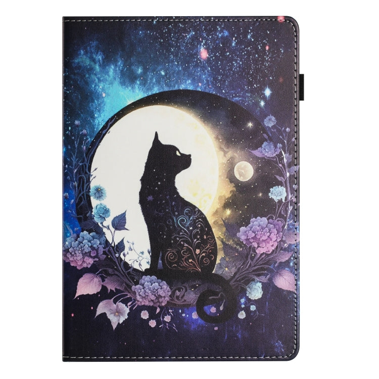 For Huawei MediaPad T3 10 Sewing Litchi Texture Smart Leather Tablet Case(Cat) - Huawei by PMC TechLife | Online Shopping South Africa | PMC TechLife | Buy Now Pay Later Mobicred