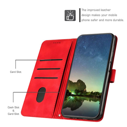 For Xiaomi Redmi K70 / K70 Pro Dream Triangle Leather Phone Case with Lanyard(Red) - K70 Pro Cases by PMC Jewellery | Online Shopping South Africa | PMC Jewellery | Buy Now Pay Later Mobicred