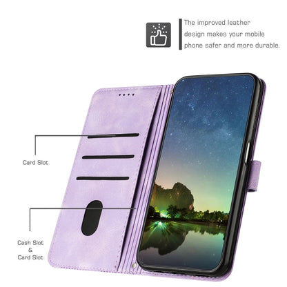 For Xiaomi Redmi K70 / K70 Pro Dream Triangle Leather Phone Case with Lanyard(Purple) - K70 Pro Cases by PMC Jewellery | Online Shopping South Africa | PMC Jewellery | Buy Now Pay Later Mobicred