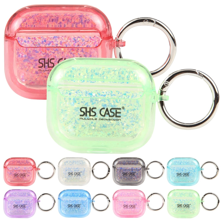 For AirPods Pro Flash Diamond Epoxy Bluetooth Earphone Protective Case(Black) - free shipping - PMC Jewellery - Order now!