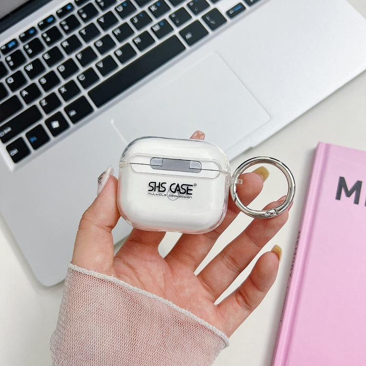 For AirPods 3 Flash Diamond Epoxy Bluetooth Earphone Protective Case(White) - For AirPods 3 by PMC Jewellery | Online Shopping South Africa | PMC Jewellery | Buy Now Pay Later Mobicred