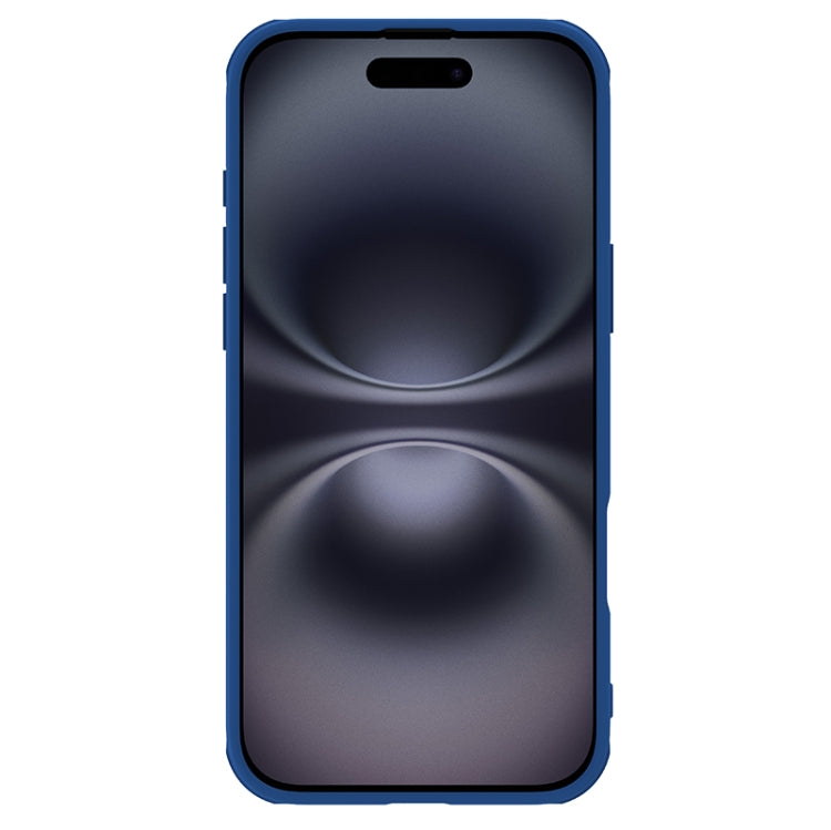 For iPhone 16 Plus NILLKIN CamShield Pro PC Phone Case(Blue) - free shipping - PMC Jewellery - Order now!