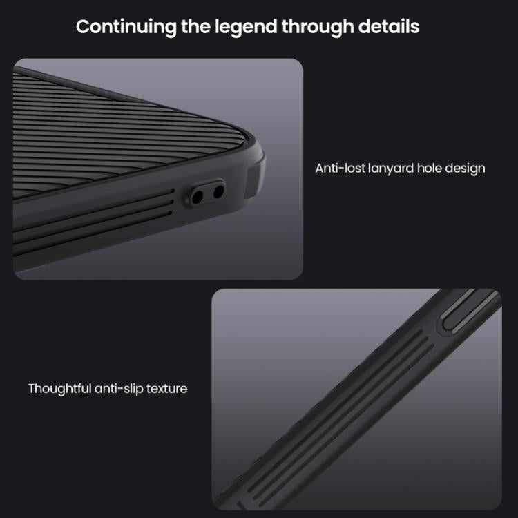 For iPhone 16e NILLKIN CamShield Pro PC Phone Case(Blue) - iPhone 16e Cases by NILLKIN | Online Shopping South Africa | PMC TechLife | Buy Now Pay Later Mobicred